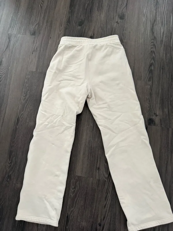 Lululemon Loungeful Straight Leg Pant Bone Size 6 Fleece Sweatpants - Image 2