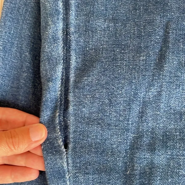 MADEWELL The Perfect Vintage Jean in Medium Indigo Wash: Seamed Edition Size 28 - Image 14