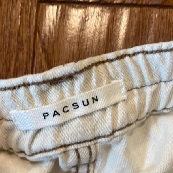 PacSun elastic waist utility cargo jeans size M - Image 6