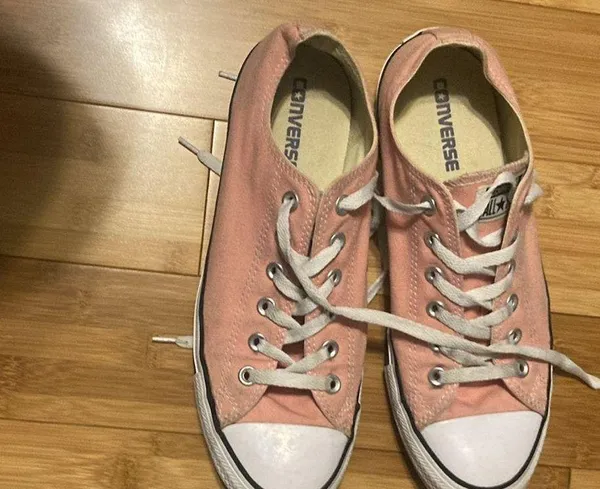 Converse All Star Women’s Size 10 & Men’s Size 8 Lace Up Sneakers Pink Color - Image 3