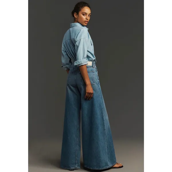 Citizens of Humanity Amari Ultra Wide Leg Jeans in Dweller Size 27 - Image 2