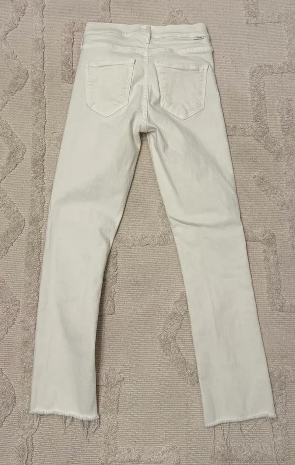 MOTHER Denim Fray Jeans - Image 2