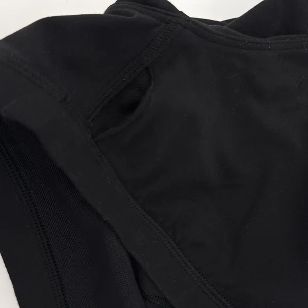 Lululemon Black Align Tank Top Nulu Light‎ Support Built In Bra Size 2 LW1DTMS - Image 4