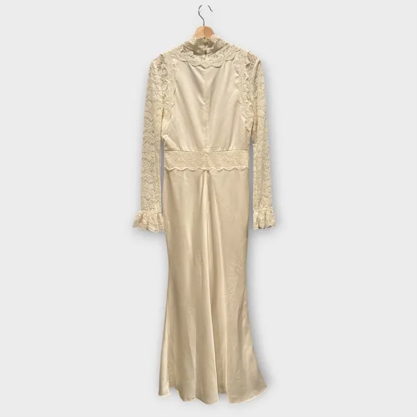 Elliatt Margot Lace Inset Long Sleeve Gown Size Medium - Image 8