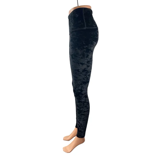 Beyond Yoga Velvet Motion Black Skinny Gym Athletic Activewear Leggings Pants S - Image 3