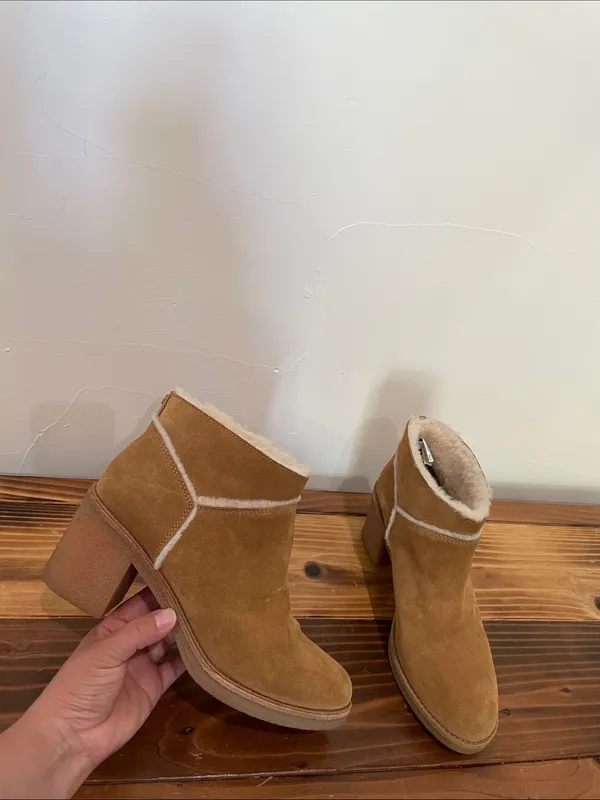 UGG KASEN CHESTNUT BOOTS WOMEN’S SIZE 10 - Image 4