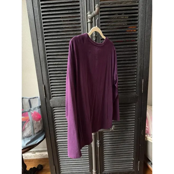 lululemon long-sleeve crewneck top purple women's XL - Image 2