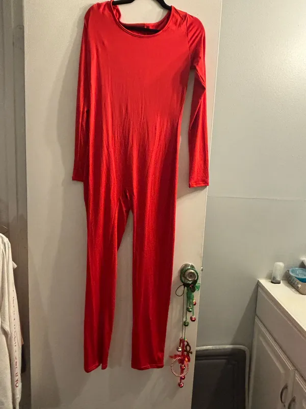 One piece red suit - Image 4