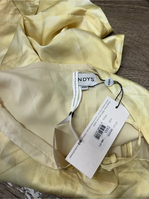 SNDYS LYRA PRINT PANT - PANNA COTTA size XXS NWT - Image 9