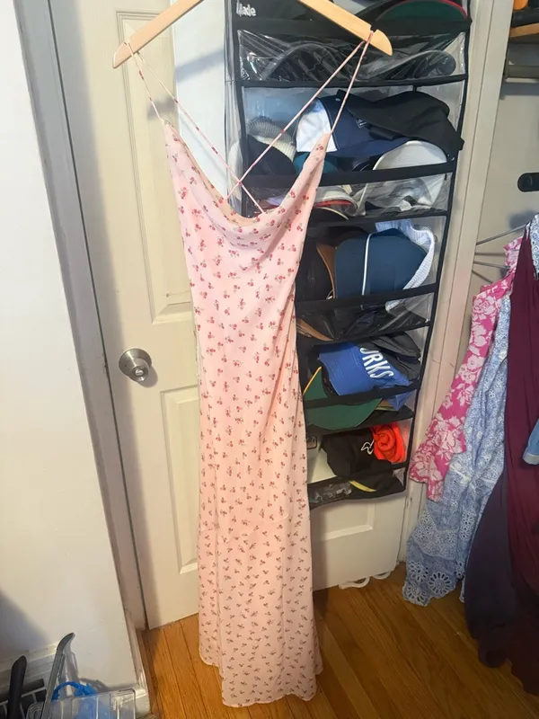 Pepper mayo pink maxi dress - Image 2