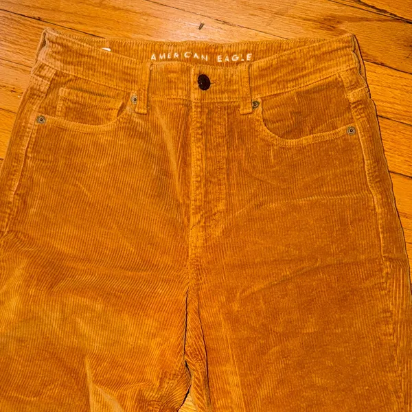 American Eagle Outfitters Tan Corduroy Jeans - Image 2