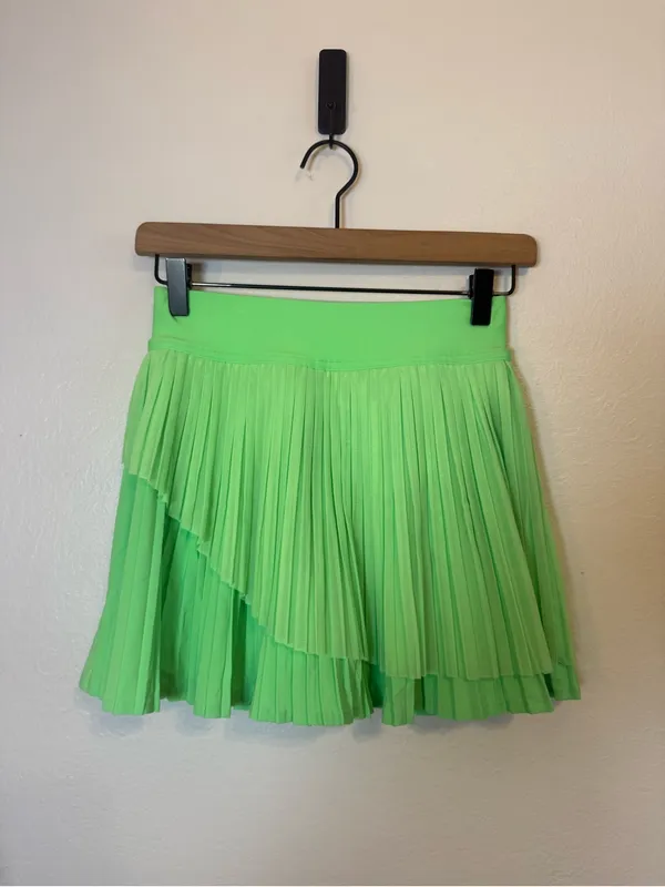 Lululemon Tiered Pleats‎ High-Rise Tennis Skirt Pistachio - Image 3