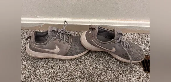 Nike Roshe Grey Sneakers Grey Women's 6.5 - Image 7