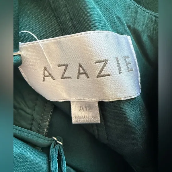 Azazie Naomie Green Size 12 NWT - Image 8