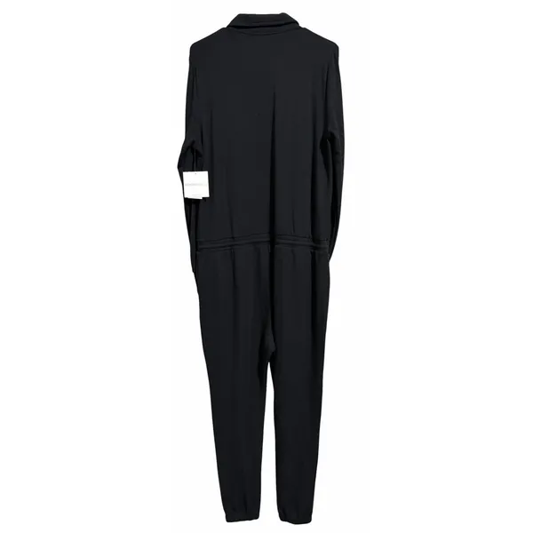 Beyond Yoga Ski Weekend Half Zip Jumpsuit Black Women's‎ Size Large - Image 2