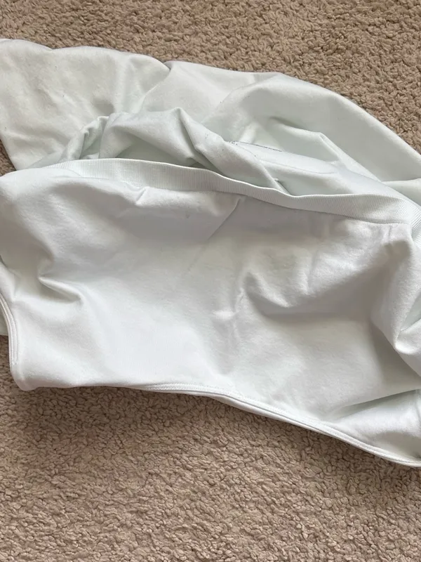 Avec Les Filles White Scoop Tank Top - Image 5