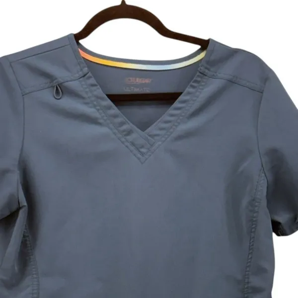 Scrubstar‎ Scrub Top Teal Small - Image 2