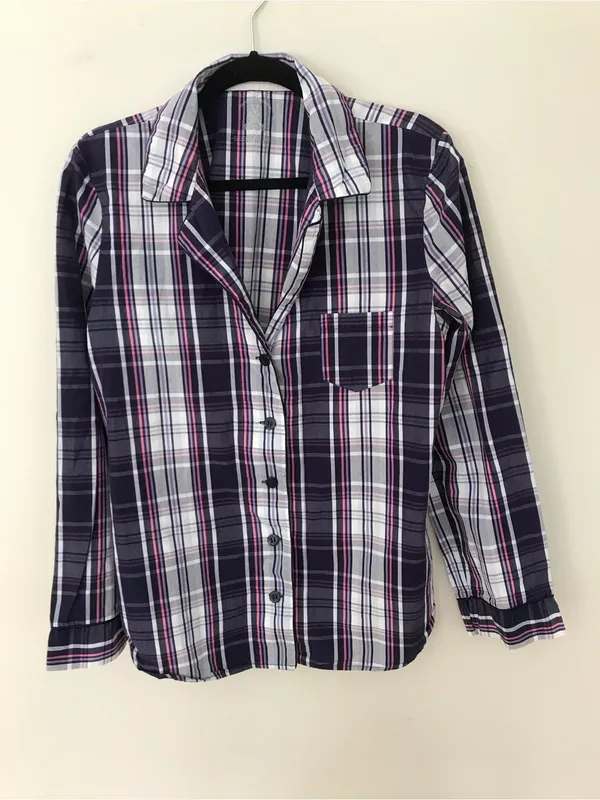 Victoria Secret Plaid Cotton Blend Pajama Set - Image 2