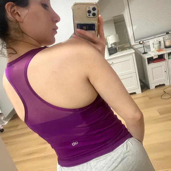 Alo Purple Women's Tank Top - Image 2