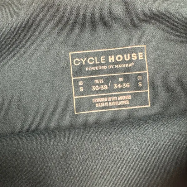 Cycle House by Marika High Waisted Biker Shorts Women's Size S‎ Dark Green - Image 3