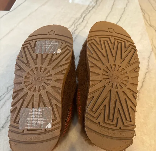 UGG Tazz Braid Hardwood Platform Slippers - Image 3