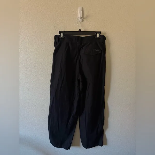 TNA SUPPLY PANT SIZE 4 Black Balloon Baggy Aritzia Casual Capsule Wide Leg - Image 3