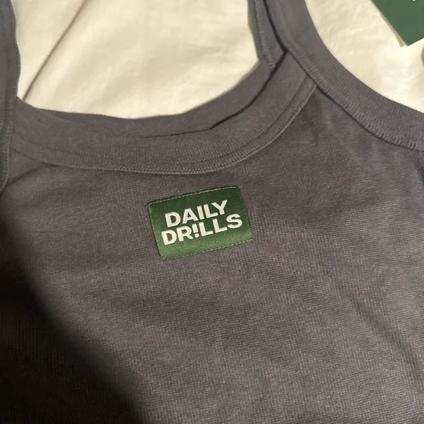 Black Daily Drills Tank Top - Image 3