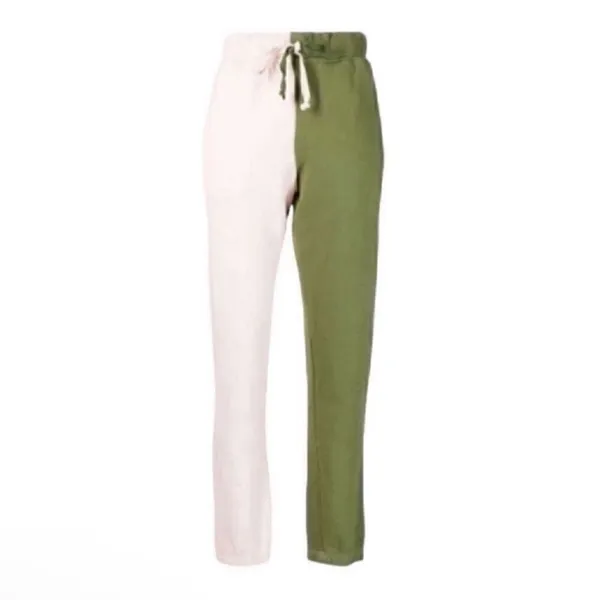 La Detresse Two tone Pale/Pink Sweatpants(Size Medium) - Image 2