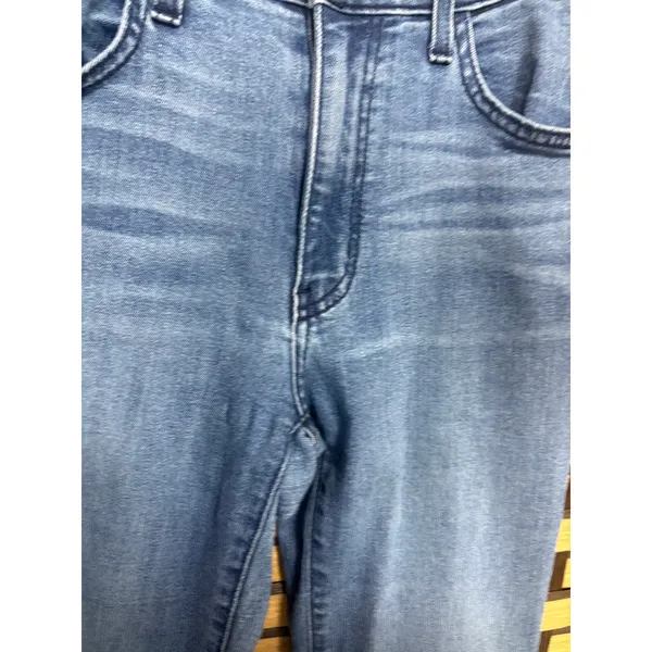 02 Denim Flare Legs Jeans Size‎ 29 - Image 4