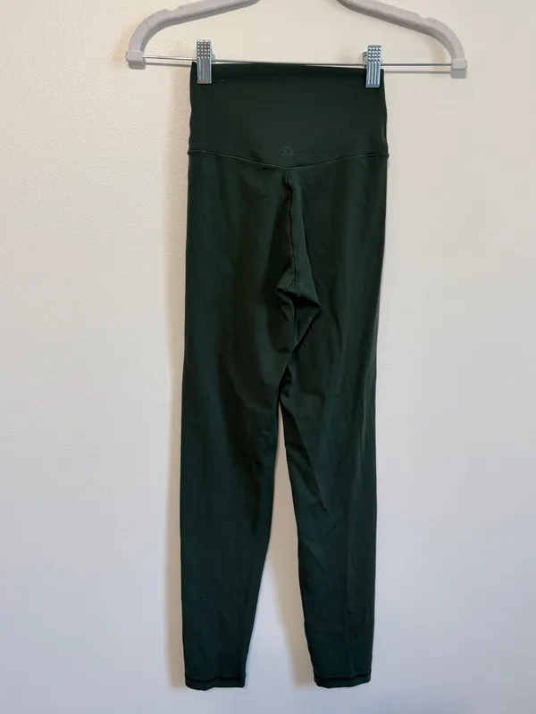 OFFLINE by Aerie Real Me High Waisted Crossover Leggings Dark Green Small - Image 5