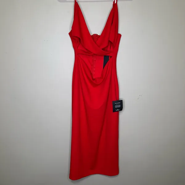 Lulus Cross your heart body con cut out dress - Image 2
