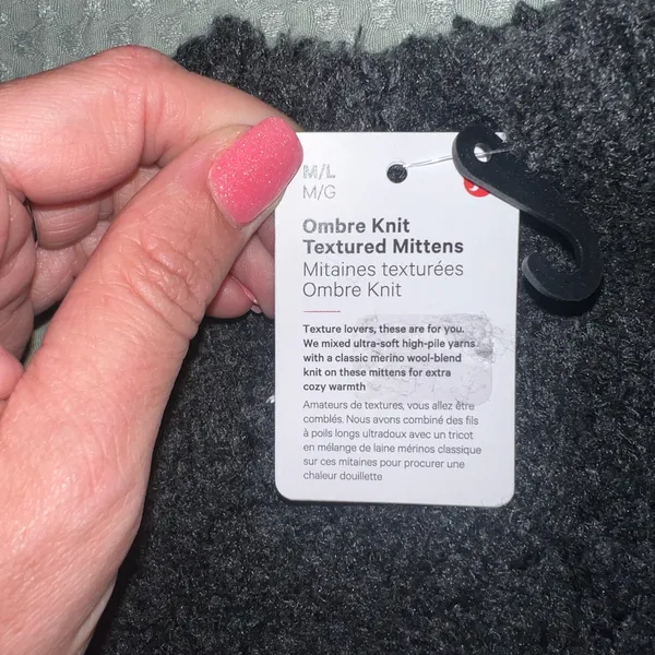 NWT Lululemon‎ Ombre Knit Textured Mittens M/L - Image 3