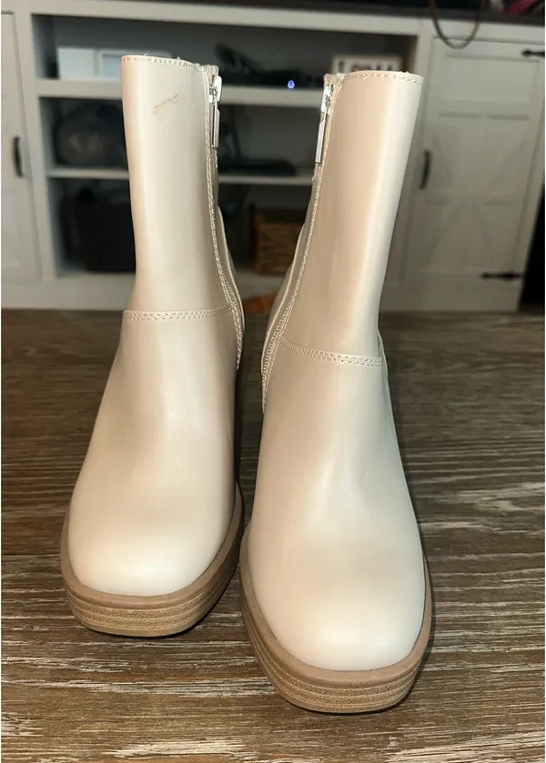 Chunky bootie White Size 7 - Image 3