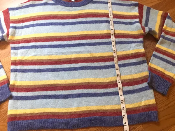 Stripped Oversize sweater size M Multi Size M - Image 8