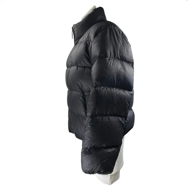 Aritzia TNA Women's Black Zip Up Long Sleeve Packable Puffer Coat Jacket Size M - Image 2