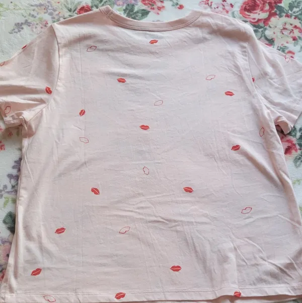 NWT Old Navy EveryWear Crew-Neck Printed T-Shirt for Women - Image 4