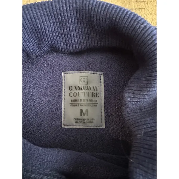 NWT Gameday Couture Penn State Chenille Drop Shoulder Mockneck Sweater‎ - Medium - Image 5