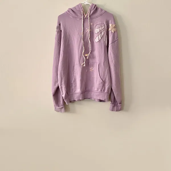 NWOT Free People Love Letters Hoodie - Image 5