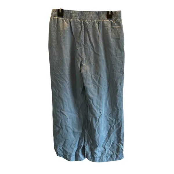 Threads 4 Thought blue chambray elastic waist pants sustainable Medium - Image 3