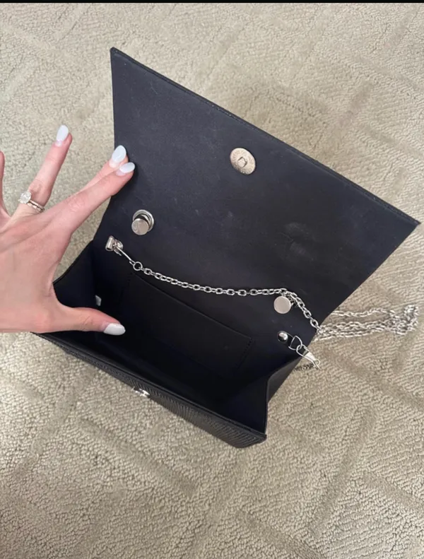 Sparkly purse Black - Image 4