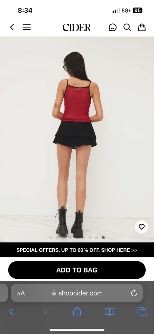 NWT Cider Mesh Square Neck Leopard Tank - Image 9