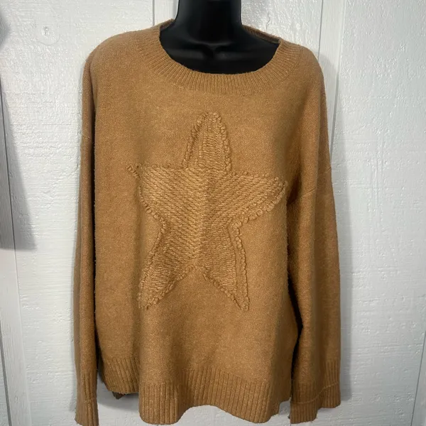 Loved + Adored Women’s Brown Sweater Size Large EUC - Image 2