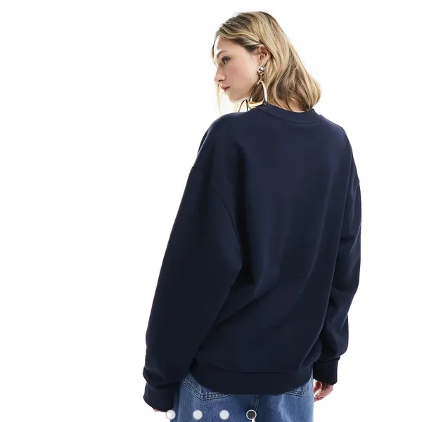 ASOS Malibu Yacht Club Graphic Sweatshirt XS Navy‎ - Image 4
