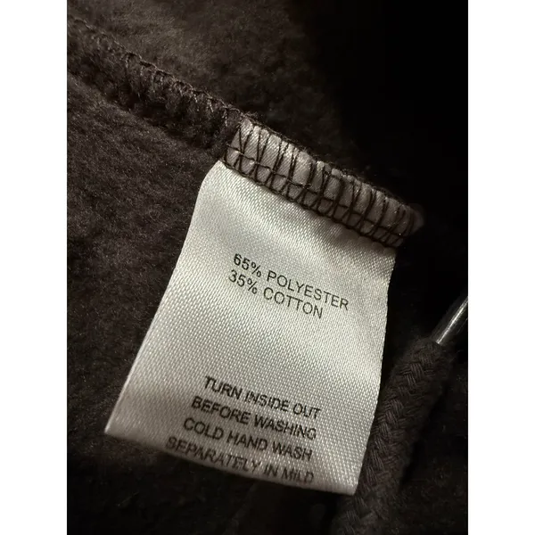 White Fox Vol.3 Espresso Brown Fleece Jogger Sweatpants‎ Womens XS Puff Print - Image 6