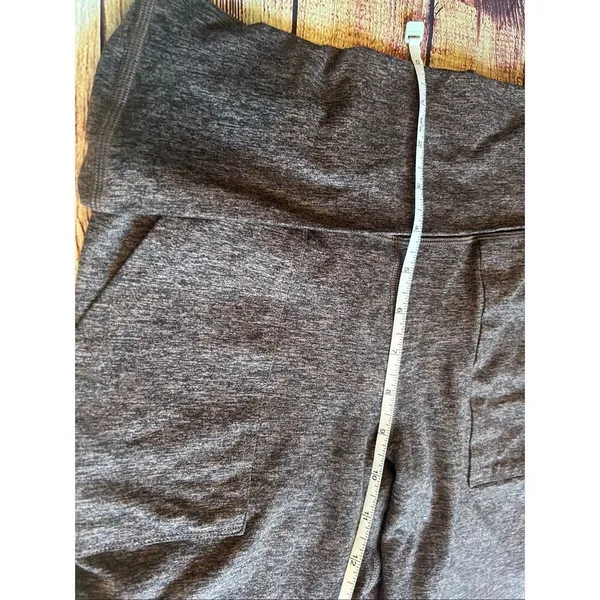 Offline The Hugger Foldover Hi-rise Heathered Brown Size M - Image 3
