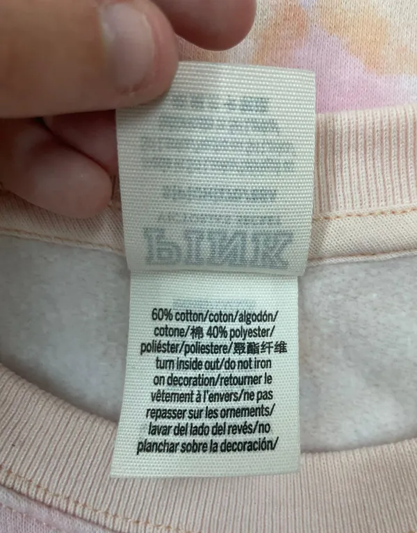 PINK Victoria’s Secret Tie Dye Sweatshirt Size Small - Image 5