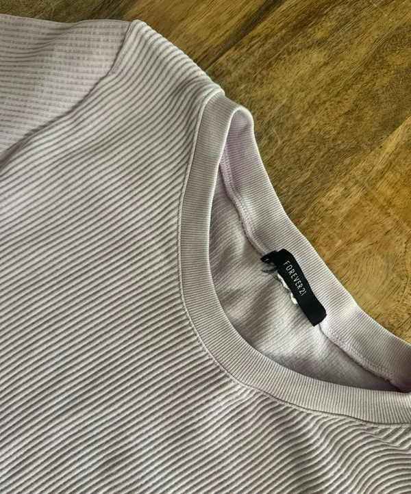 Forever 21 Top Ribbed Crop - Image 3