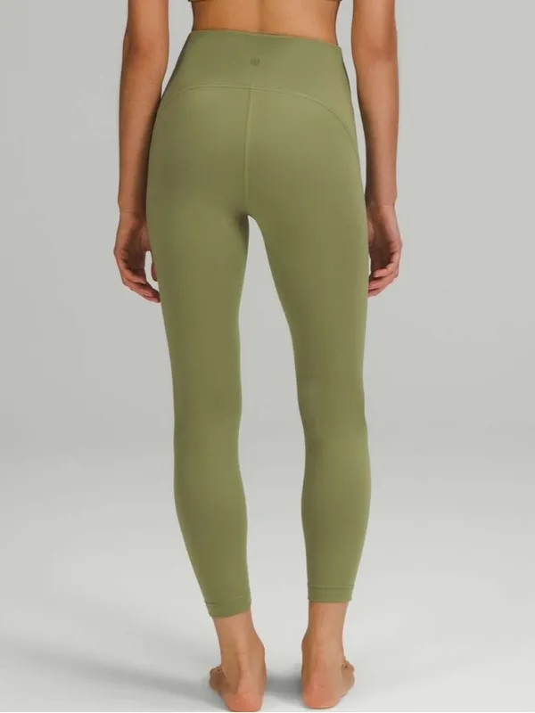 lululemon InStill High-Rise Leggings Bronze Green Size 8 - Image 2