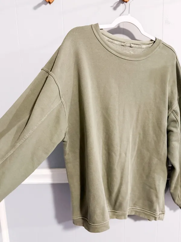 Aerie Oversized Crewneck Sweatshirt - Image 2