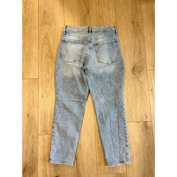 Old Navy OG Straight High Rise Light Wash Teagan Jeans Womens 10 Secret‎ Slim - Image 6